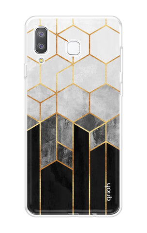 Hexagonal Pattern Soft Cover for Samsung Galaxy A8 Star