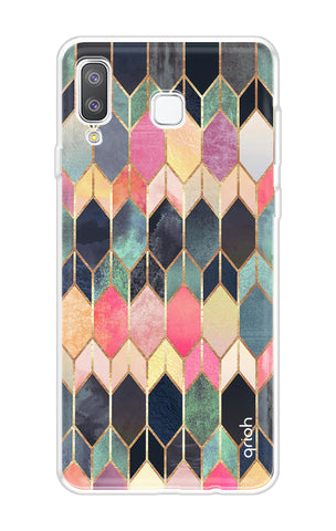 Shimmery Pattern Soft Cover for Samsung Galaxy A8 Star