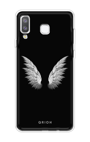 White Angel Wings Soft Cover for Samsung Galaxy A8 Star