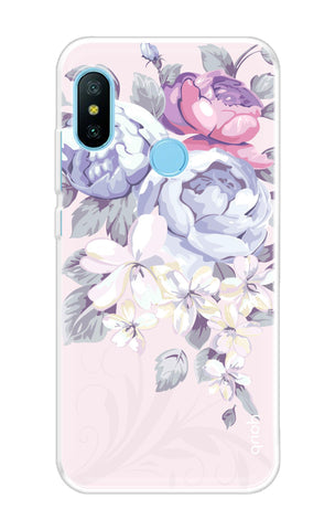 Floral Bunch Soft Cover for Xiaomi Redmi 6 Pro