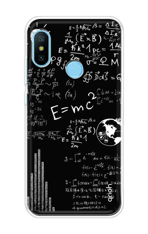 Equation Doodle Soft Cover for Xiaomi Redmi 6 Pro