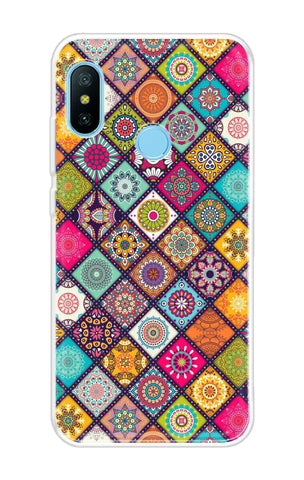 Multicolor Mandala Soft Cover for Xiaomi Redmi 6 Pro