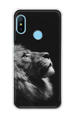 Lion Looking to Sky Soft Cover for Xiaomi Redmi 6 Pro