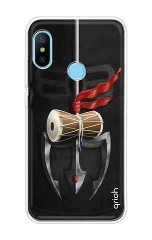 Mahadev Trident Soft Cover For Xiaomi Redmi 6 Pro
