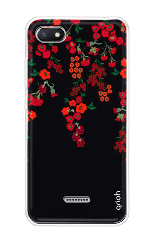 Floral Deco Soft Cover For Xiaomi Redmi 6A