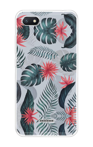 Retro Floral Leaf Soft Cover for Xiaomi Redmi 6A
