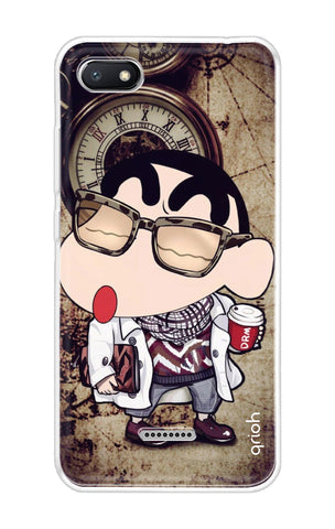 Nerdy Shinchan Soft Cover for Xiaomi Redmi 6A