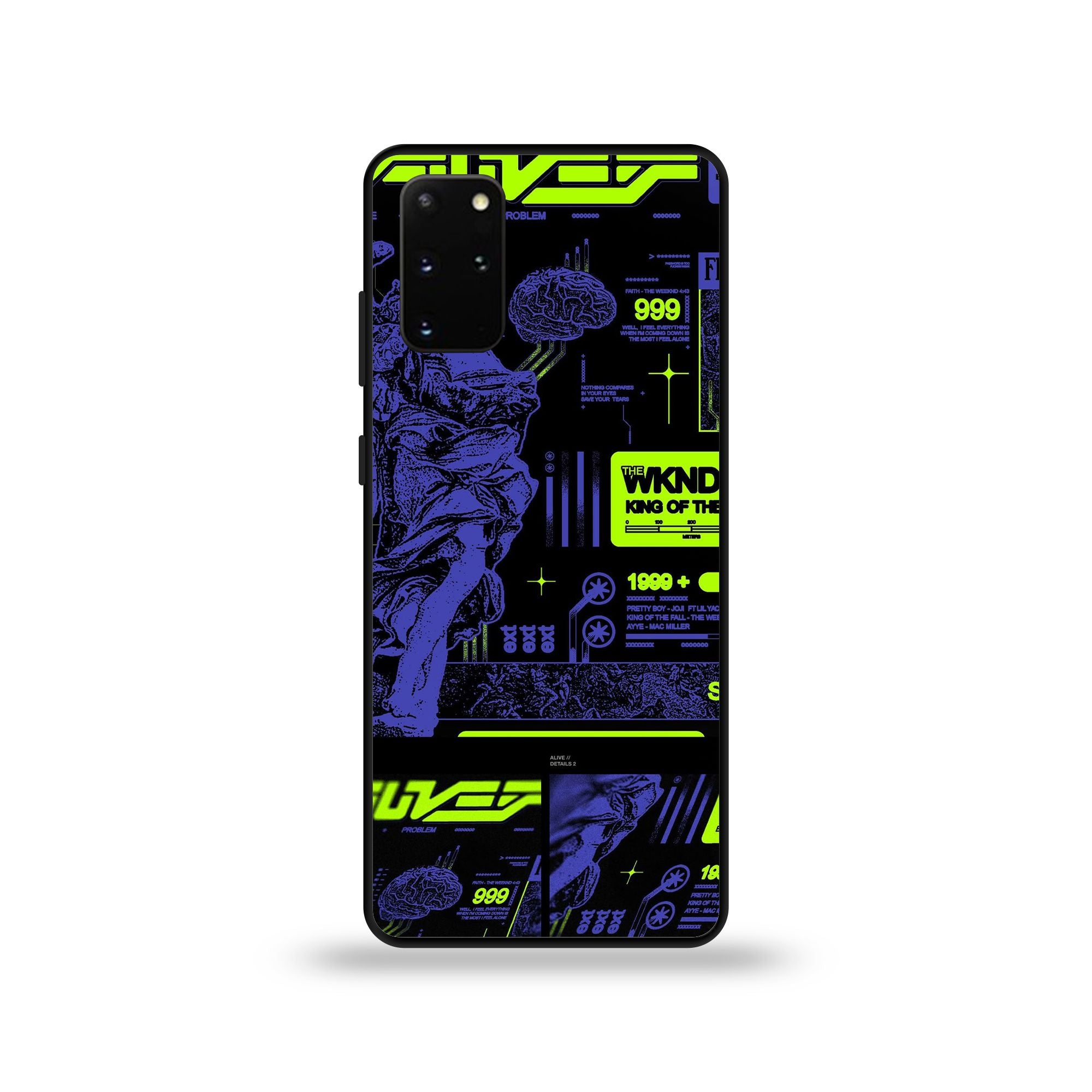 Samsung Galaxy  S20 Plus - Wallpaper 084 - Premium Printed Glossy Phone Case