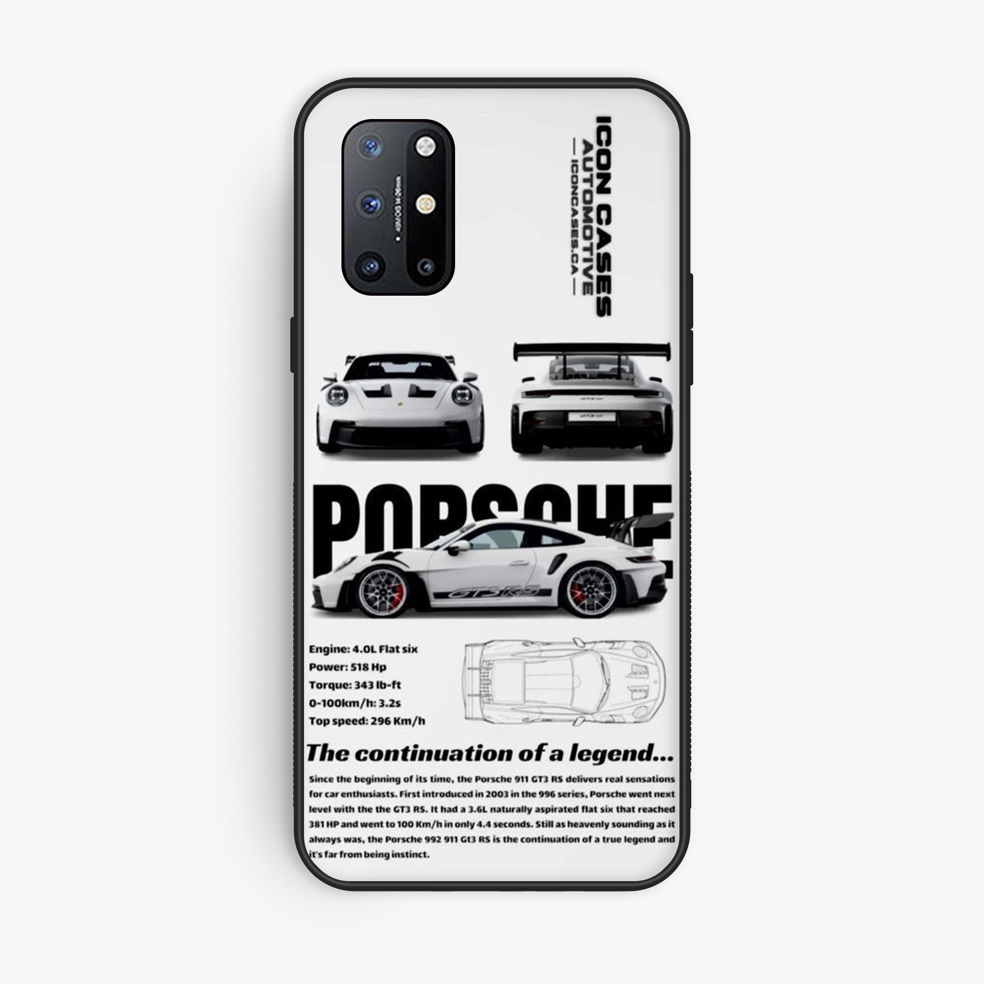 OnePlus 8t - Wallpaper 100 - Premium Printed Glossy Phone Case