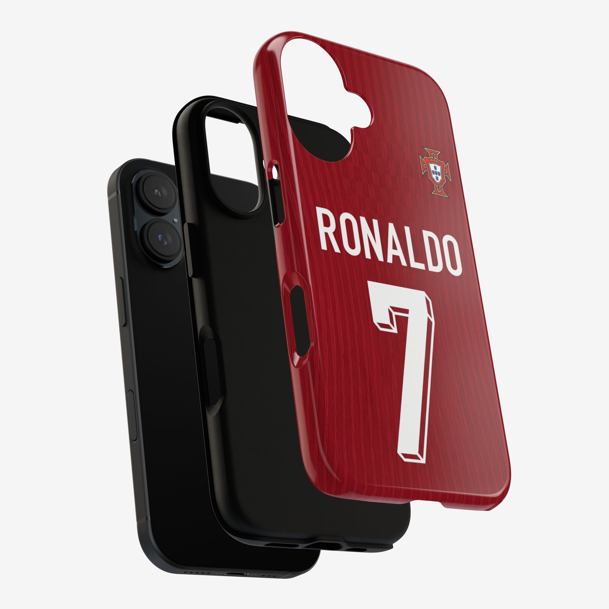 Crimson Seven Premium Tough Shining Phone Case (Double Layer) Available For All iPhone Models