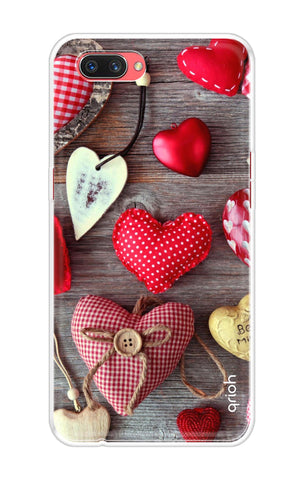 Valentine Hearts Soft Cover for Oppo A3s