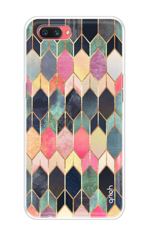 Shimmery Pattern Soft Cover for Oppo A3s