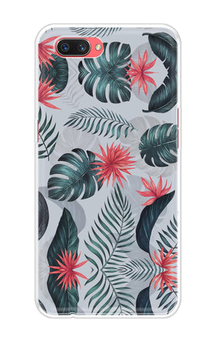 Retro Floral Leaf Soft Cover for Oppo A3s