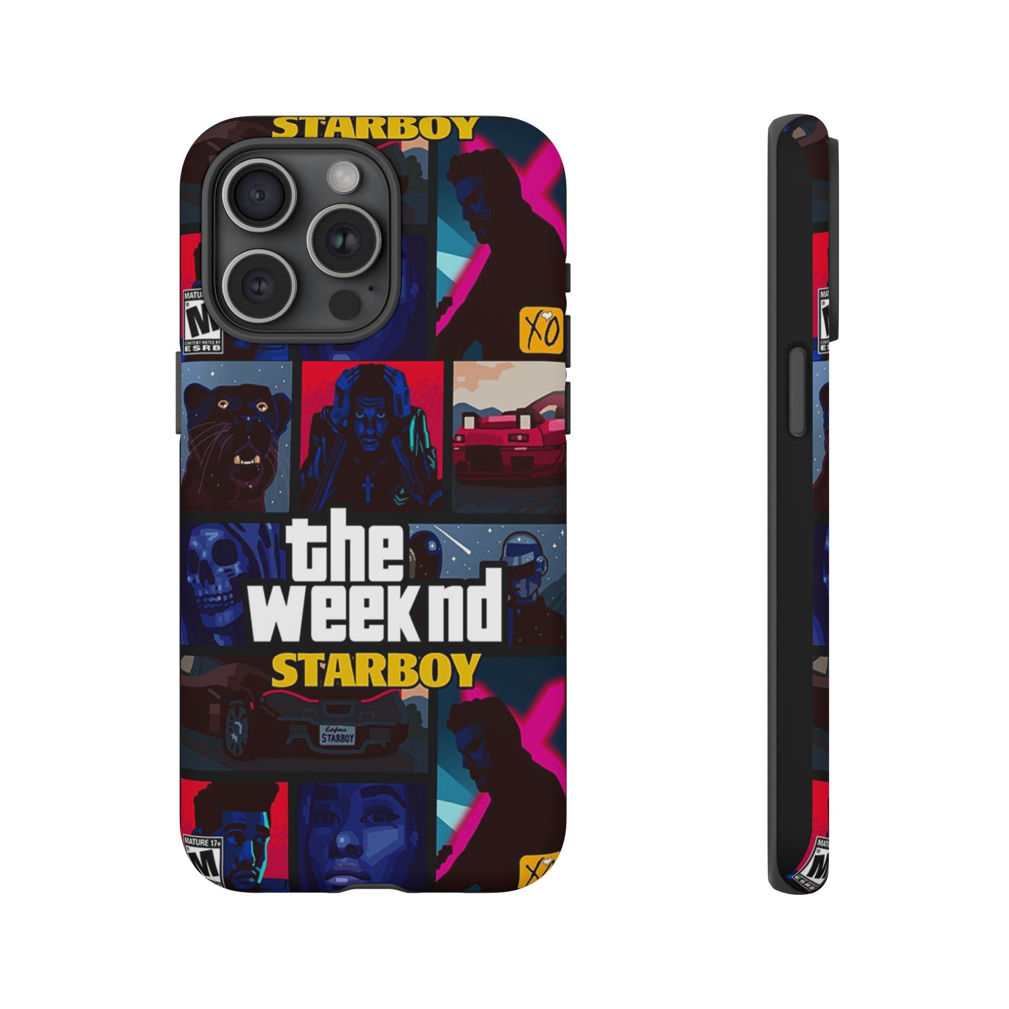 Neon Night Collage Tough Case  Available For All iPhone Models