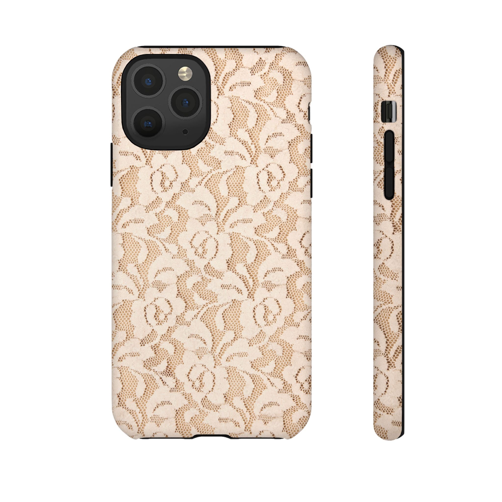 Coastal Toile Tough Case  Available For All iPhone Models