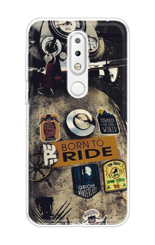 Ride Mode On Soft Cover for Nokia 5.1 Plus