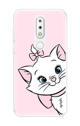 Cute Kitty Soft Cover For Nokia 5.1 Plus