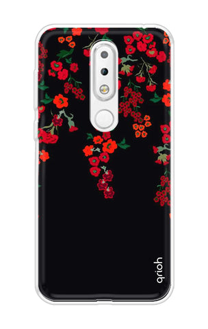Floral Deco Soft Cover For Nokia 6.1 Plus