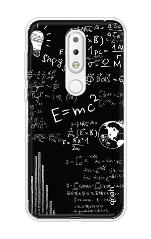 Equation Doodle Soft Cover for Nokia 6.1 Plus