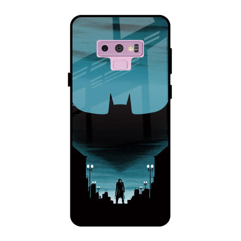 Cyan Bat Glossy Case for Samsung Galaxy Note 9