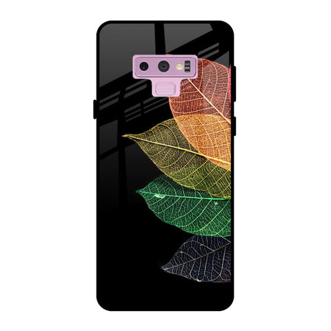 Colorful Leaves Glossy Case for Samsung Galaxy Note 9