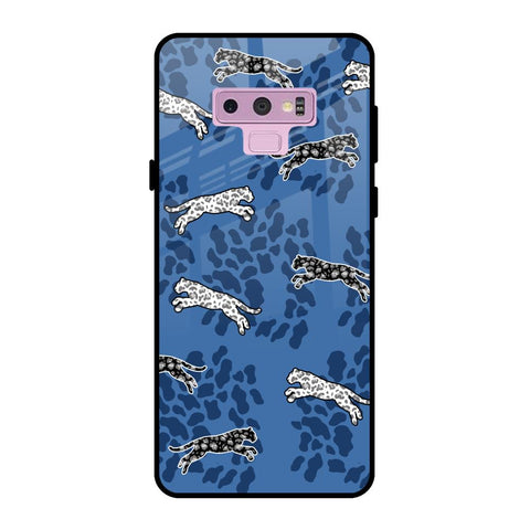 Blue Cheetah Glossy Case for Samsung Galaxy Note 9
