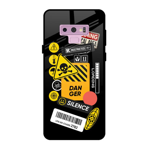 Danger Signs Glossy Case for Samsung Galaxy Note 9