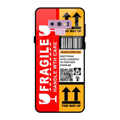 Handle With Care Glossy Case for Samsung Galaxy Note 9