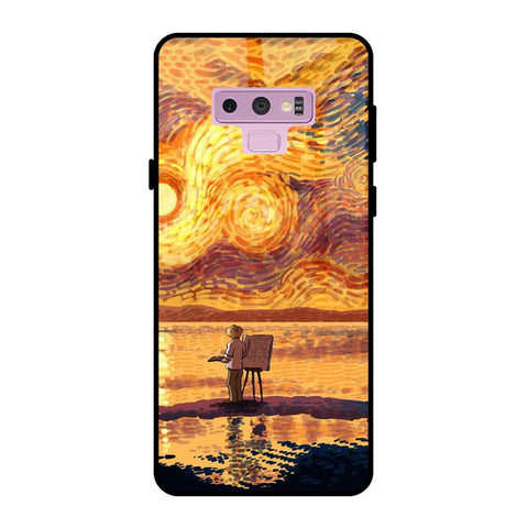 Sunset Vincent Glossy Case for Samsung Galaxy Note 9