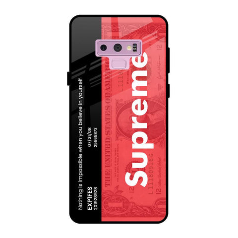Supreme Ticket Glossy Case for Samsung Galaxy Note 9