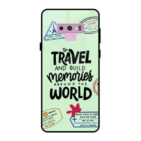 Travel Stamps Glossy Case for Samsung Galaxy Note 9