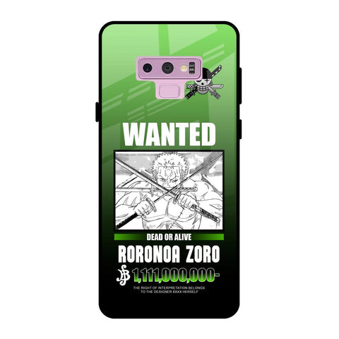 Zoro Wanted Glossy Case for Samsung Galaxy Note 9