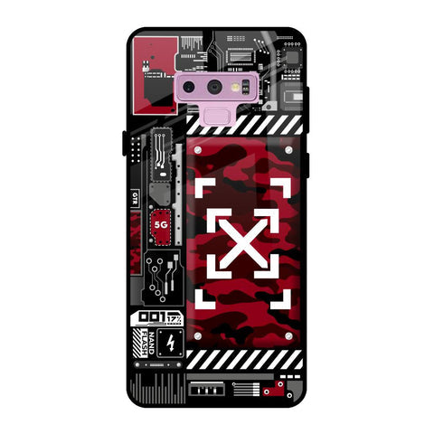 Technology Art Glossy Case for Samsung Galaxy Note 9