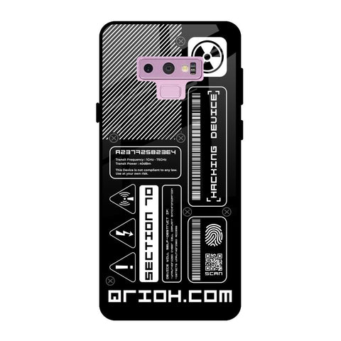 Futuristic Art Glossy Case for Samsung Galaxy Note 9