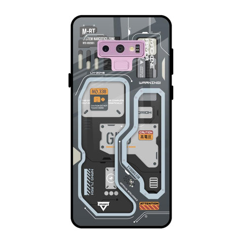 Retro Futuristic Glossy Case for Samsung Galaxy Note 9