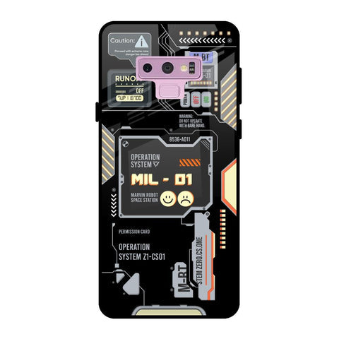 Exposed Parts Glossy Case for Samsung Galaxy Note 9