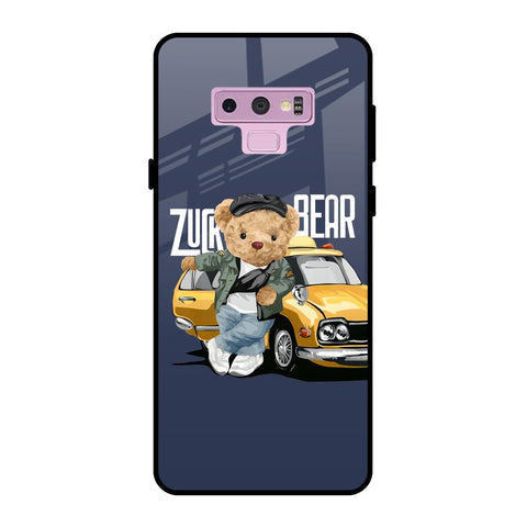 Adventurous Bear Glossy Case for Samsung Galaxy Note 9