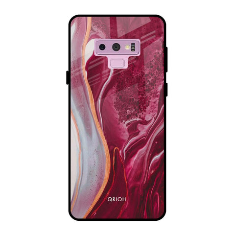 Crimson Ruby Glossy Case for Samsung Galaxy Note 9