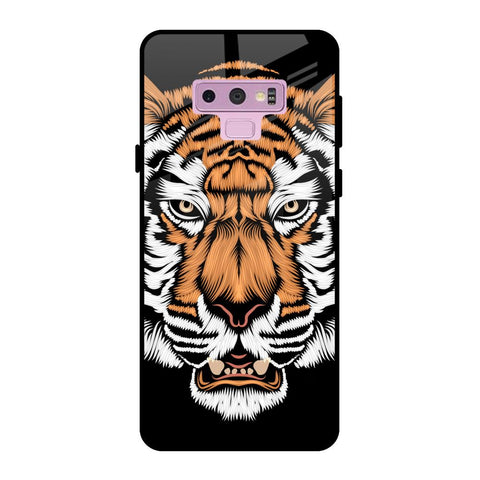 Angry Tiger Glossy Case For Samsung Galaxy Note 9
