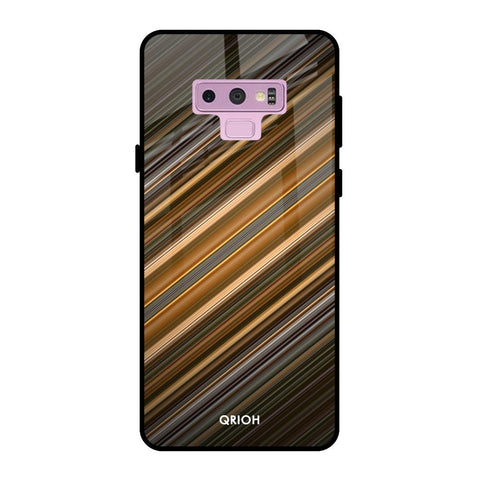 Diagonal Slash Pattern Glossy Case for Samsung Galaxy Note 9