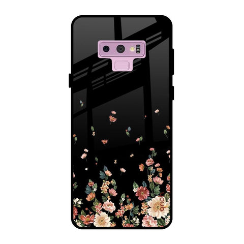 Floating Floral Print Glossy Case for Samsung Galaxy Note 9