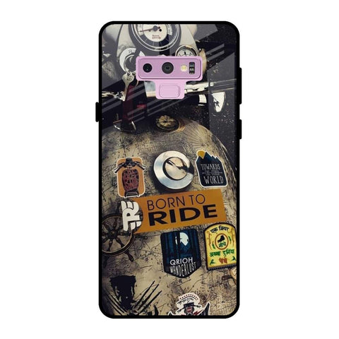 Ride Mode On Glossy Case for Samsung Galaxy Note 9