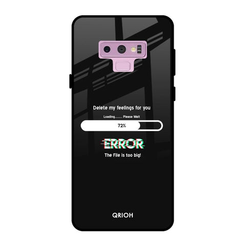 Error Glossy Case for Samsung Galaxy Note 9