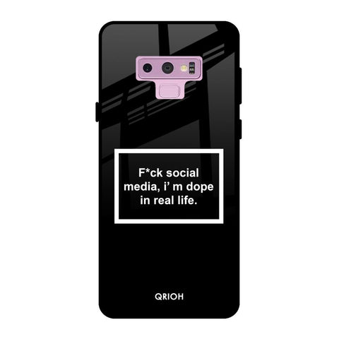 Dope In Life Glossy Case for Samsung Galaxy Note 9