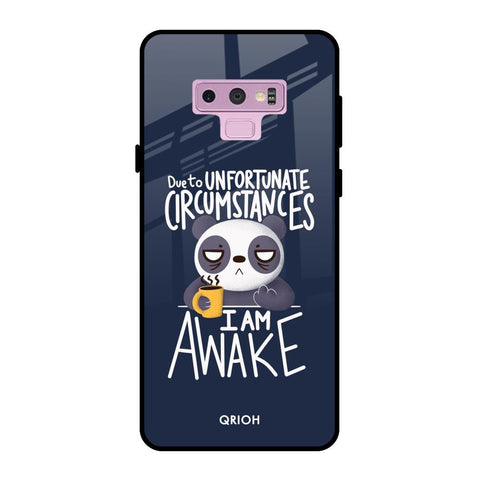 Struggling Panda Glossy Case for Samsung Galaxy Note 9