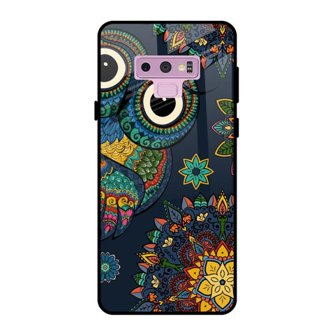 Owl Art Glossy Case for Samsung Galaxy Note 9