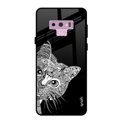 Kitten Mandala Glossy Case for Samsung Galaxy Note 9