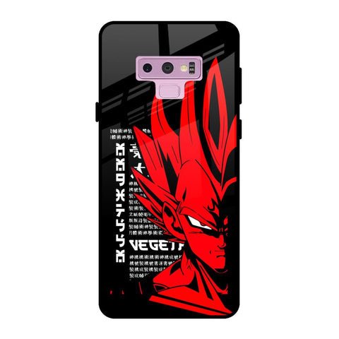 Red Vegeta Glossy Case for Samsung Galaxy Note 9