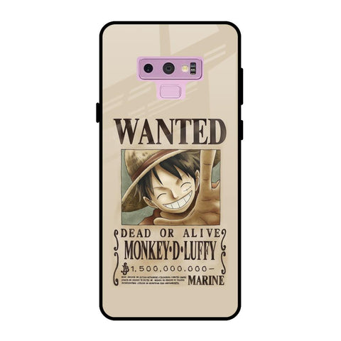 Luffy Wanted Glossy Case for Samsung Galaxy Note 9