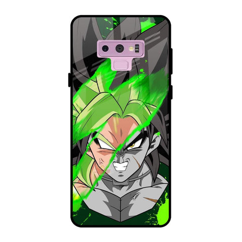Anime Green Splash Glossy Case for Samsung Galaxy Note 9